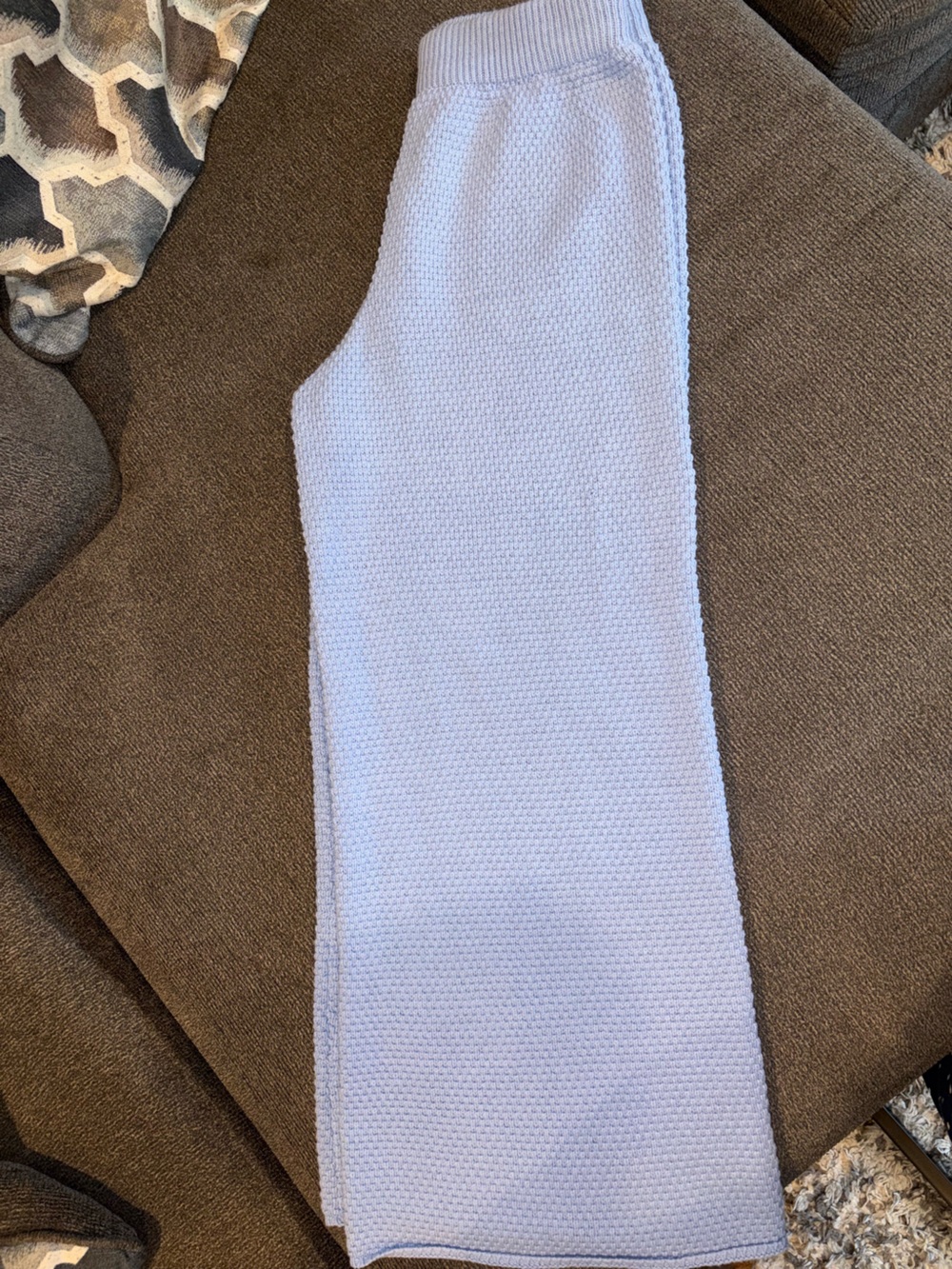Sincerely Jules Baby Blue Knit Leisure Pants